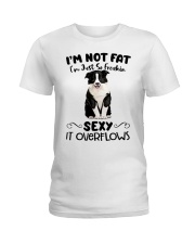 I m not fat sexy Collie Ladies T-Shirt thumbnail
