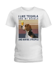 Tequila and Beagle kp Ladies T-Shirt thumbnail