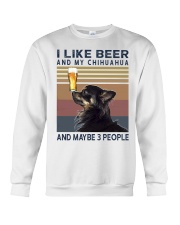 Beer and Chihuahua hp Crewneck Sweatshirt thumbnail