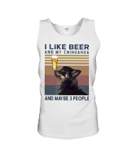 Beer and Chihuahua hp Unisex Tank thumbnail