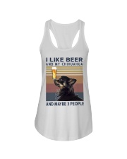 Beer and Chihuahua hp Ladies Flowy Tank thumbnail