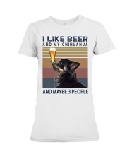 Beer and Chihuahua hp Premium Fit Ladies Tee thumbnail