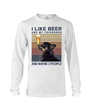 Beer and Chihuahua hp Long Sleeve Tee thumbnail