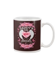 Daddy's Girl Angel Black Mug thumbnail