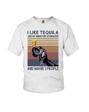 Tequila and Miniature Schnauzer Youth T-Shirt thumbnail