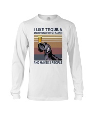 Tequila and Miniature Schnauzer Long Sleeve Tee thumbnail