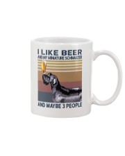 Beer and Miniature Schnauzer Mug thumbnail
