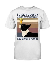 Tequila and Boston Terriers Premium Fit Mens Tee thumbnail