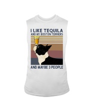 Tequila and Boston Terriers Sleeveless Tee thumbnail