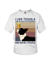 Tequila and Boston Terriers Youth T-Shirt thumbnail