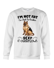 I m not fat sexy German Shepherd Crewneck Sweatshirt thumbnail