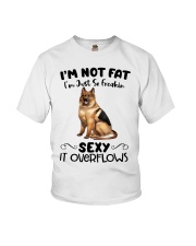 I m not fat sexy German Shepherd Youth T-Shirt thumbnail