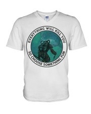 DIVER - CHOOSE SOMETHING FUN V-Neck T-Shirt thumbnail