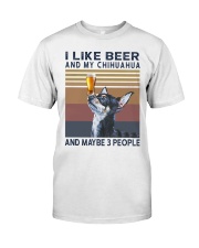 Beer and Chihuahua Premium Fit Mens Tee thumbnail