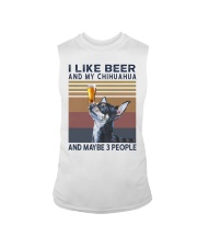 Beer and Chihuahua Sleeveless Tee thumbnail
