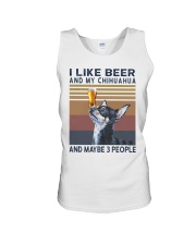 Beer and Chihuahua Unisex Tank thumbnail