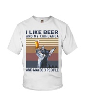 Beer and Chihuahua Youth T-Shirt thumbnail