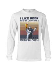 Beer and Chihuahua Long Sleeve Tee thumbnail