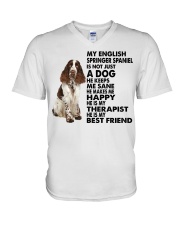 My English Springer Spaniel V-Neck T-Shirt thumbnail