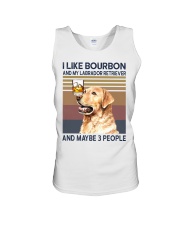 Bourbon and Labrador Retriever Unisex Tank thumbnail