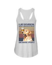 Bourbon and Labrador Retriever Ladies Flowy Tank thumbnail