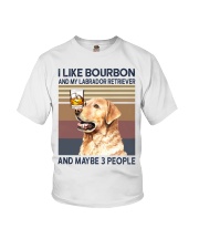 Bourbon and Labrador Retriever Youth T-Shirt thumbnail