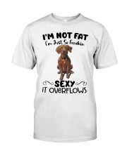 I m not fat sexy vizsla Premium Fit Mens Tee thumbnail
