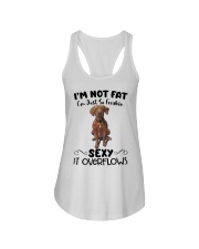 I m not fat sexy vizsla Ladies Flowy Tank thumbnail