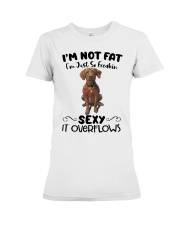 I m not fat sexy vizsla Premium Fit Ladies Tee thumbnail