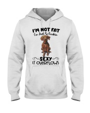 I m not fat sexy vizsla Hooded Sweatshirt thumbnail