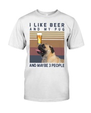 BEER AND PUG hp Premium Fit Mens Tee thumbnail