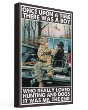 Once upon a time - Hunting and Dogs 16x24 Gallery Wrapped Canvas Prints front