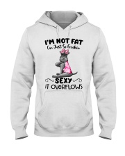 Miniature Schnauzer - I m not fat Hooded Sweatshirt thumbnail