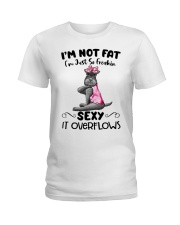 Miniature Schnauzer - I m not fat Ladies T-Shirt thumbnail