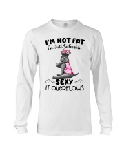 Miniature Schnauzer - I m not fat Long Sleeve Tee thumbnail