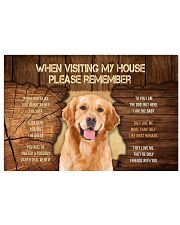 Visit home Labrador Retriever 17x11 Poster thumbnail