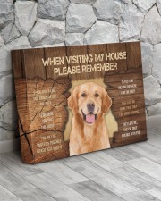 Visit home Labrador Retriever 14x11 Gallery Wrapped Canvas Prints aos-canvas-pgw-14x11-lifestyle-front-13