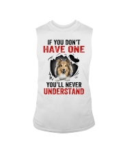 Shetland Sheep in Mine Sleeveless Tee thumbnail