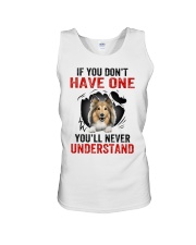 Shetland Sheep in Mine Unisex Tank thumbnail