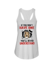 Shetland Sheep in Mine Ladies Flowy Tank thumbnail
