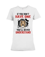 Shetland Sheep in Mine Premium Fit Ladies Tee thumbnail