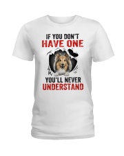 Shetland Sheep in Mine Ladies T-Shirt thumbnail