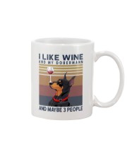 Wine and Dobermann Mug thumbnail