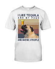 Tequila and Pugs Premium Fit Mens Tee thumbnail