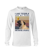 Tequila and Pugs Long Sleeve Tee thumbnail