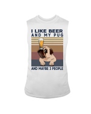 BEER AND PUG Sleeveless Tee thumbnail