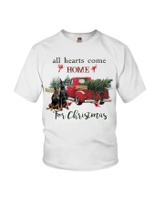 Doberman Christmas Youth T-Shirt thumbnail