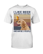 Beer and American Cocker Spaniels Premium Fit Mens Tee thumbnail