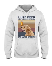 Beer and American Cocker Spaniels Hooded Sweatshirt thumbnail