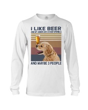 Beer and American Cocker Spaniels Long Sleeve Tee thumbnail
